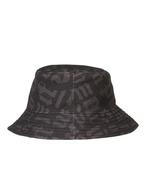 Logo Bucket Hat In Black Palm Angels® Official