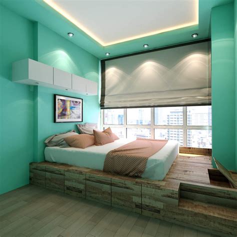 True platform bed true platform bed does not require a box spring. Platform beds are just too cool but will it look a little ...
