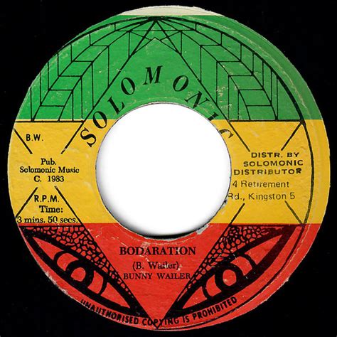 Bunny Wailer Bodaration Vinyl Discogs