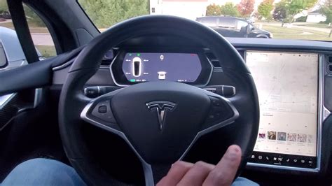 Tesla Model X User Display And Settings Youtube