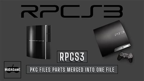 Rpcs3 Merging Your Pkg Files Parts Into One Youtube