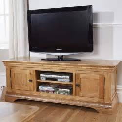 Rowlinson Breton Solid Oak Large Tv Cabinet