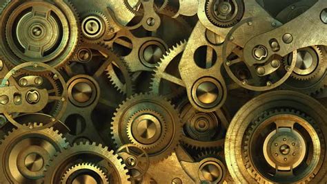 Background Consisting Of Moving Gears Motion Graphics Videohive