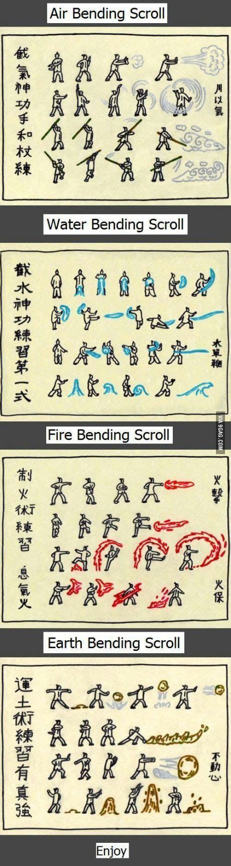 The Bending Scrolls Of All The Elements Enjoy Thelastairbender The Last Airbender Avatar
