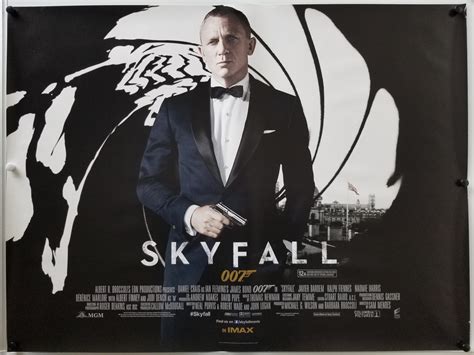 Skyfall 2012 Original Uk Quad Poster Cinema Poster Gallery