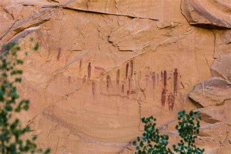 High Gallery Barrier Canyon Style Rock Art Panel Wayne County Utah