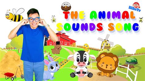 The Animal Sounds Song Nursery Rhymes Bibu Tv Youtube