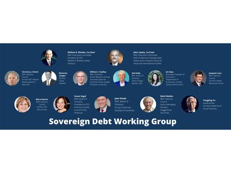 Sovereign Debt Working Group The Bretton Woods Committee