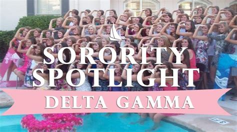 Daily Sorority Spotlight Delta Gamma Delta Gamma Gamma Sorority