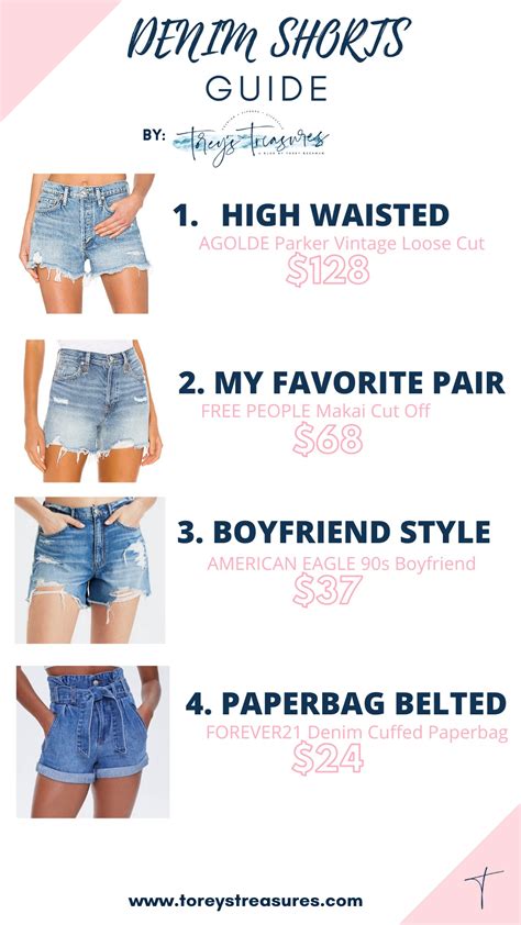 A Guide To The Perfect Denim Shorts Toreys Treasures