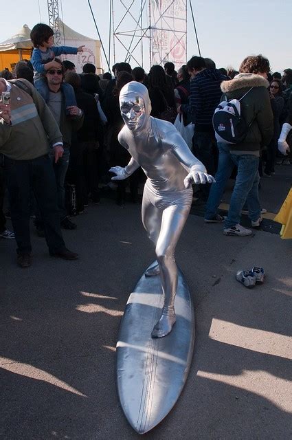 Silver Surfer A Cosplay Of Silver Surfer A Marvel
