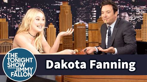Dakota Fanning And Jimmy Prove Spaghetti Is The Worst Date Food Youtube