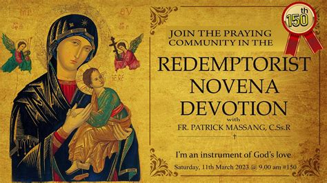150 Novena Devotion To Omph 11th March 900 Am Saturday 2023
