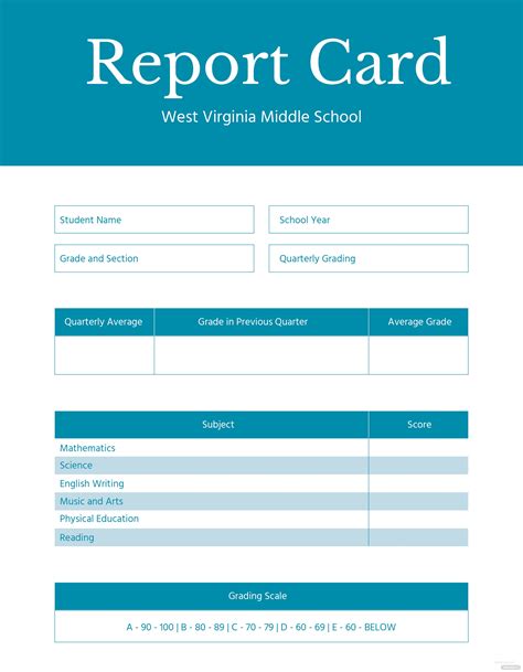 Locate contact information for state agencies, employees, hotlines, local offices, and more. Free Middle School Report Card Template in Microsoft Word ...