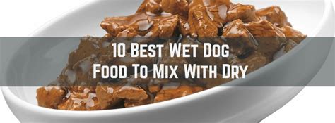 For many reasons, wet foods can be superior for puppies. 10 Best Wet Dog Food to Mix With Dry - DOG n DOGS