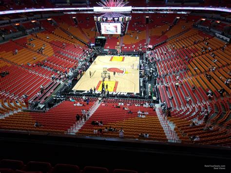 Section 316 at AmericanAirlines Arena - Miami Heat - RateYourSeats.com