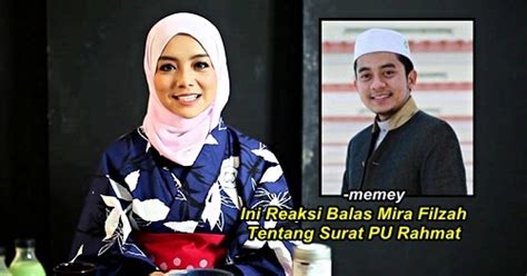 Pengumuman mengenai senarai pencalonan akhir itu diumumkan menerusi majlis sidang media abpbh 2019 yang dihoskan ag dan haiza hanafi. Reaksi Balas Mira Filzah Tentang Surat PU Rahmat - Berita ...