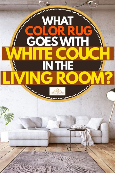 What color rug goes with black couch. What Color Rug Goes With White Couch in the Living Room ...