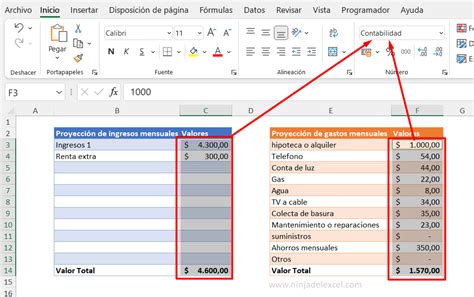 Como Crear Una Planilla En Excel Guía Completa Ninja Del Excel