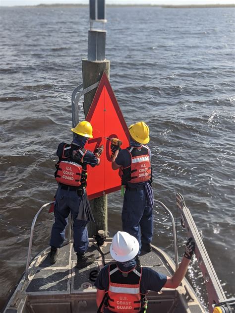 Dvids Images Coast Guard Repairs Aids On Lake Charles Louisiana