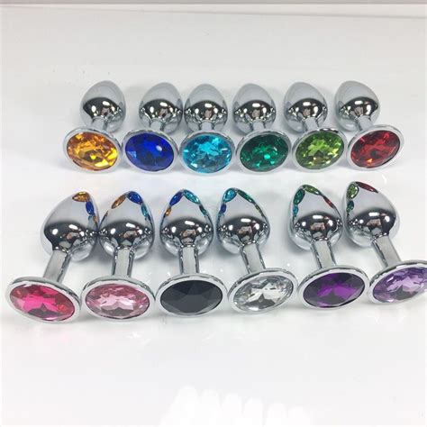 stainless steel anal plugs jewelry butt plug metal buttplug anal massage beads sex toys for gay