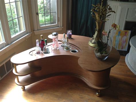 A bar table is a wonderful way to have a cup of coffee and a friendly chat with your family, friends and other guests. Grand Server Coffee Table/Bar by AH Stock Manufacturing ...