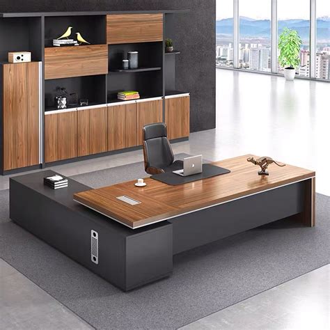 China Luxury Office Computer Desks Office Furniture Office Desks Mdf