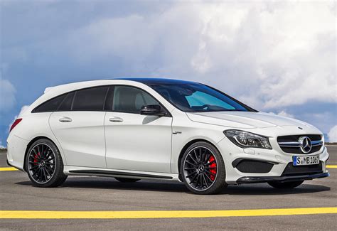 Maximum torque has also increased from 475 to up to 500 newton metres. 2015 Mercedes-AMG CLA 45 4Matic Shooting Brake (X117) - price and specifications