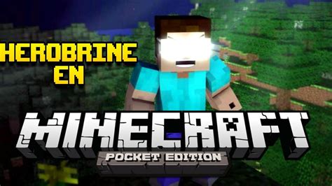 Como Invocar a Herobrine en Minecraft Pe 0.12.1-0.12.2 - YouTube