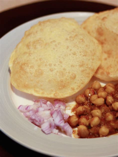 I also made bhature to serve along with chole paneer. Healthy Chole Bhature Recipe | My Weekend Kitchen