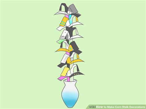 How To Make Corn Stalk Decorations With Pictures Wikihow