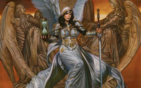 Images Swords Warriors Female Fantasy Angel
