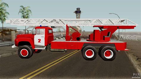 ЗиЛ 133 ГЯ Пожарная Автолестница для Gta San Andreas