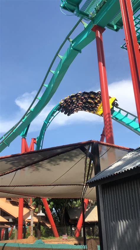 I would have gotten a slightly better shot of the best zero G roll that