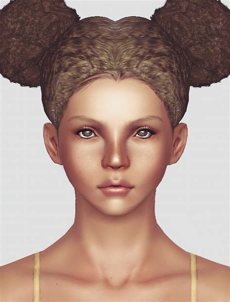 Sims 4 Afro Puffs