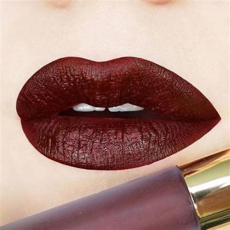 36 Variations Of Burgundy Lipstick Matte For All Skin Tones
