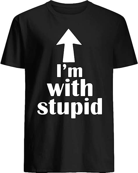 Im With Stupid T Shirt Amazonde Bekleidung