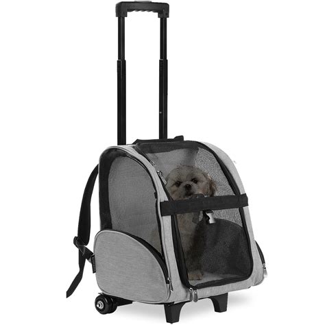 KOPEKS Deluxe 3-in-1 Pet Carrier Backpack for Small Pets