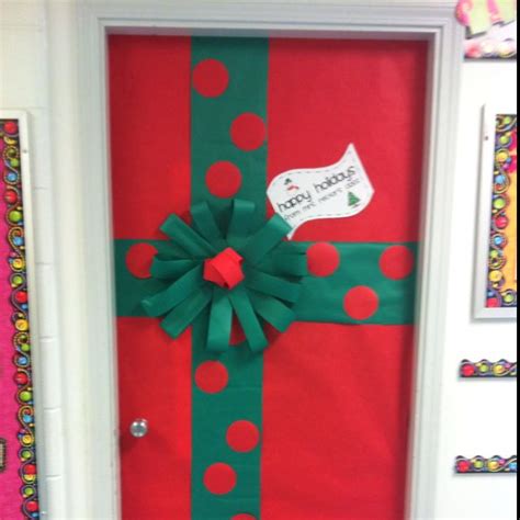Mrs Rectors Classroom Door Decoration For Christmas Present