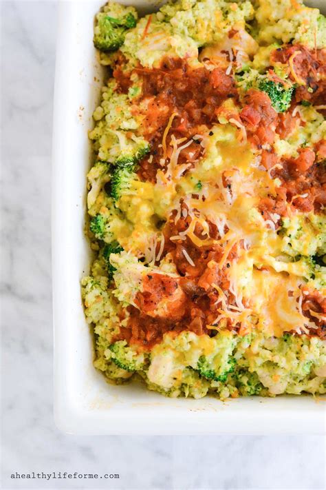 These tasty casserole recipes use lean chicken and fresh ingredients, making dinner healthful as well as flavorful. Double Broccoli Chicken Cheese Casserole » A Healthy Life ...