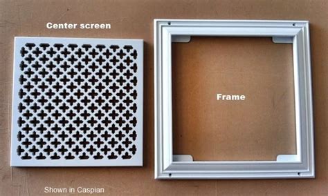 Often the best vent covers for residential spaces, decorative designs come in lots of looks to match your furniture, trim and color scheme. Decorative Resin Air Return Filter Grille | Air return ...