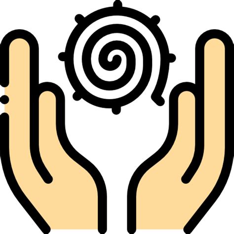 Spiritual Free Hands And Gestures Icons