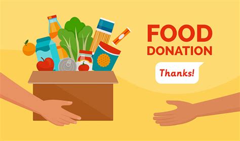 Food Donation And Charity Stock Illustration Download Image Now Istock