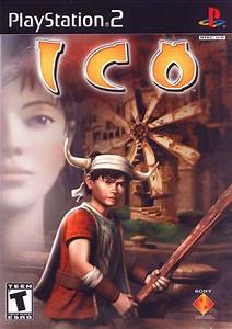 Ico, 2001, Playstation, 2, Box, Cover, Art