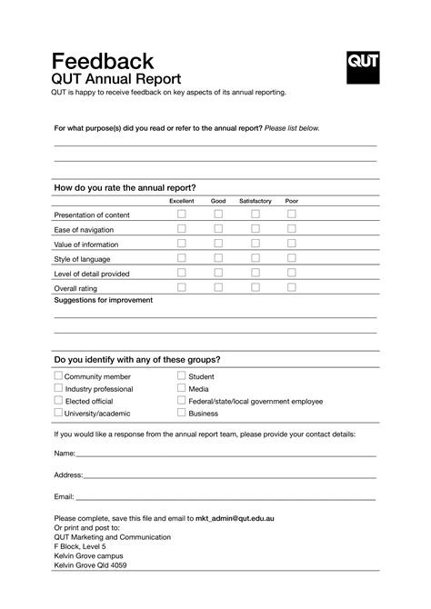 Feedback Report How To Create A Feedback Report Download This