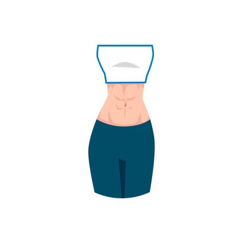 Female Six Pack Abs Drawing Illustrations Royalty Free Vector Graphics