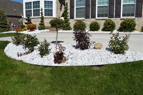White Marble Indianapolis Decorative Rock Mccarty Mulch