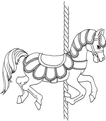 Osassa värityskuvista on väritysohjeet valmiina, joko tekstillä tai numeroin. An assortment of free carousel horse printables ...