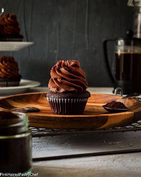 Coffee Dark Chocolate Whipped Ganache Recipe Pink Haired Pastry Chef