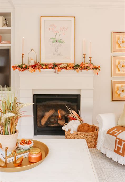 Easy Fall Mantel Decor Ideas Simple And Affordable